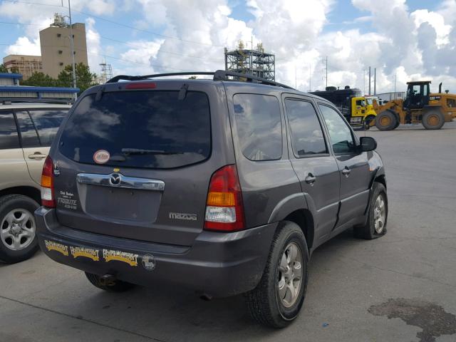 4F2CZ06143KM13180 - 2003 MAZDA TRIBUTE ES GRAY photo 4