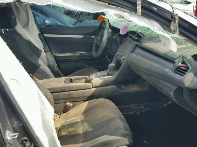 19XFC2F71GE080069 - 2016 HONDA CIVIC EX Grau Foto 5