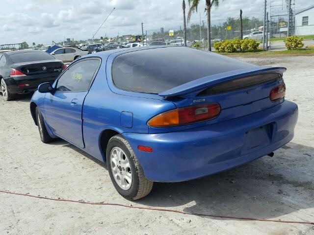 JM1EC4319P0200670 - 1993 MAZDA MX-3 BLUE photo 3