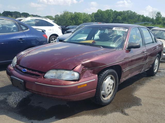 2G1WL52M4X9262076 - 1999 CHEVROLET LUMINA BAS MAROON photo 2