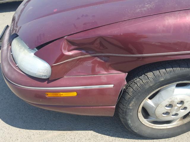 2G1WL52M4X9262076 - 1999 CHEVROLET LUMINA BAS მუქწითელი ფოტო 9