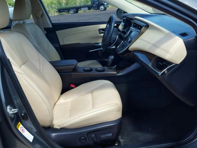 4T1BK1EB7DU019464 - 2013 TOYOTA AVALON BAS GREEN photo 5