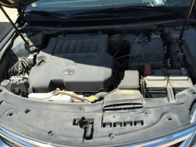 4T1BK1EB7DU019464 - 2013 TOYOTA AVALON BAS GREEN photo 7