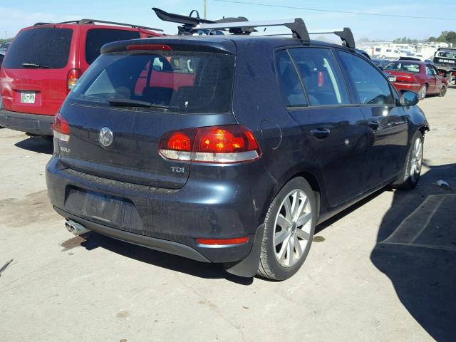 WVWNM7AJ4AW376077 - 2010 VOLKSWAGEN GOLF 蓝色 照片 4