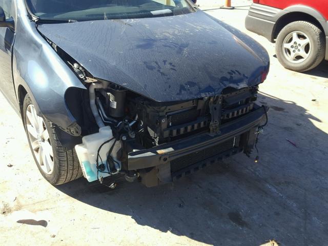 WVWNM7AJ4AW376077 - 2010 VOLKSWAGEN GOLF 蓝色 照片 9