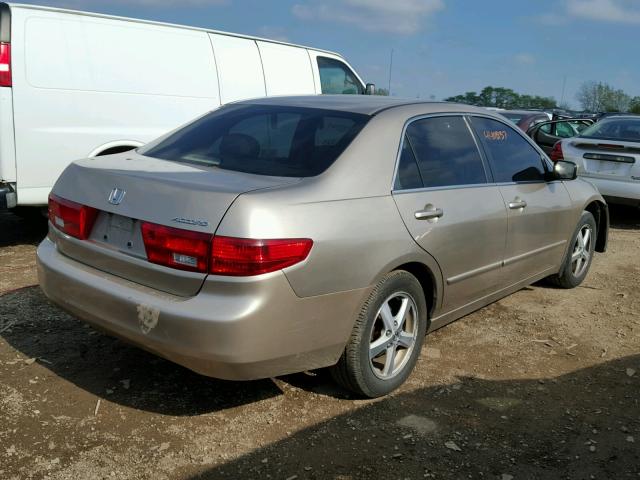 1HGCM56685A807802 - 2005 HONDA ACCORD GOLD photo 4