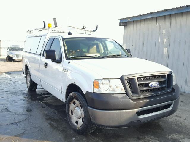 1FTRF12258KB53127 - 2008 FORD F150 WHITE photo 1