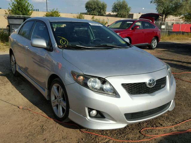 1NXBE40E49Z046977 - 2009 TOYOTA COROLLA XR 银色 照片 1