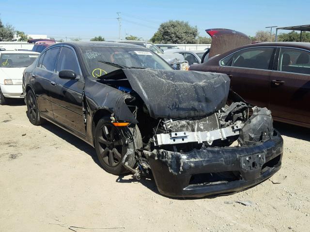 JNKCV51E06M511097 - 2006 INFINITI G35 BLACK photo 1