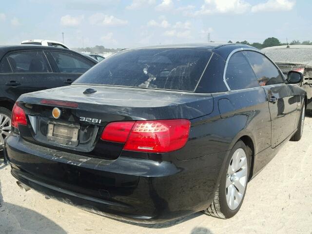 WBADW3C50CE822732 - 2012 BMW 328 I BLACK photo 4