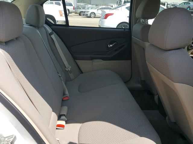 1G1ZS58N27F291275 - 2007 CHEVROLET MALIBU LS Ağ foto 6
