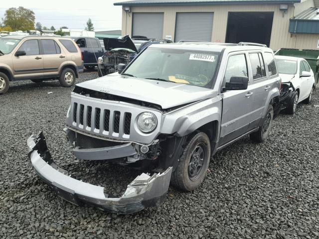 1C4NJRBBXGD501650 - 2016 JEEP PATRIOT SP SILVER photo 2