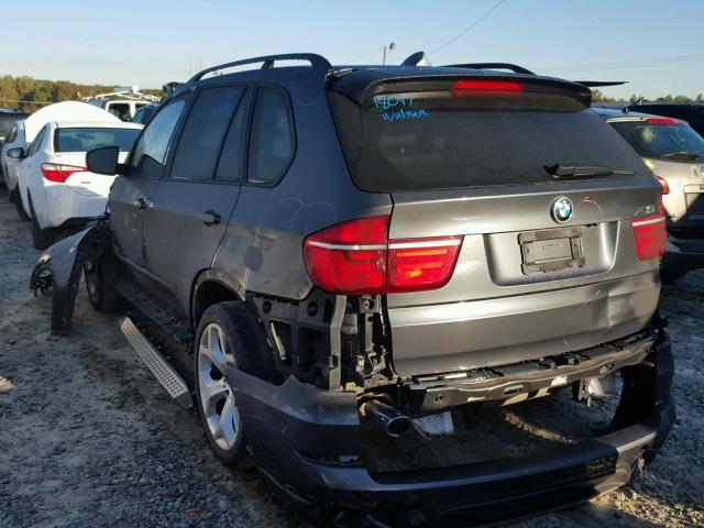 5UXZW0C5XD0B95593 - 2013 BMW X5 GRAY photo 3