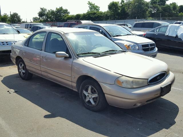 3FAFP6631WM128172 - 1998 FORD CONTOUR LX TAN photo 1