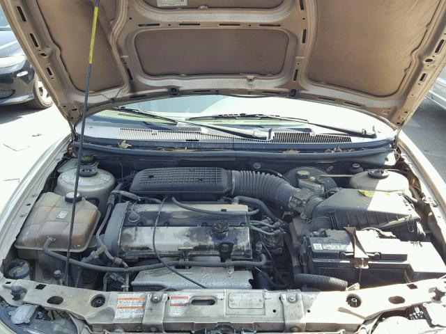 3FAFP6631WM128172 - 1998 FORD CONTOUR LX TAN photo 7