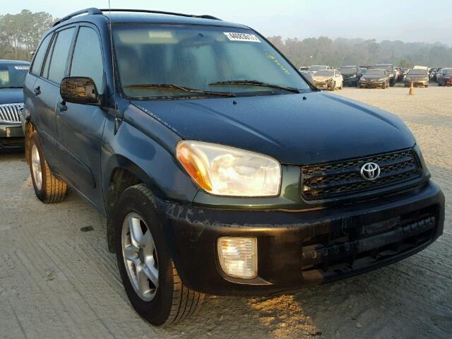 JTEGH20VX10030392 - 2001 TOYOTA RAV4 GREEN photo 1