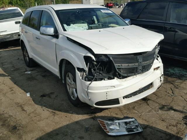 3D4GG57V69T603532 - 2009 DODGE JOURNEY SX WHITE photo 1