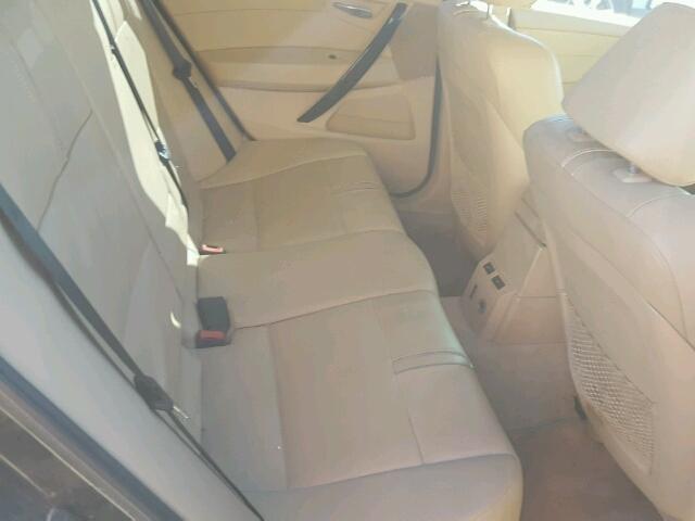 WBXPC93497WF07498 - 2007 BMW X3 3.0SI BLACK photo 6