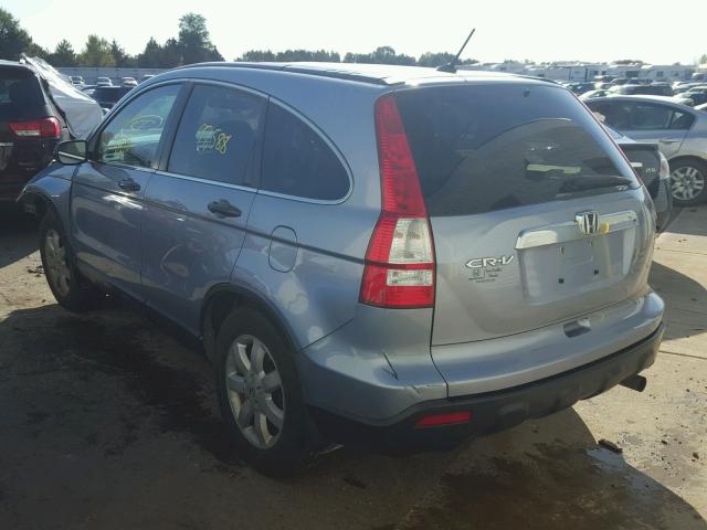 5J6RE48558L043947 - 2008 HONDA CR-V GRAY photo 3