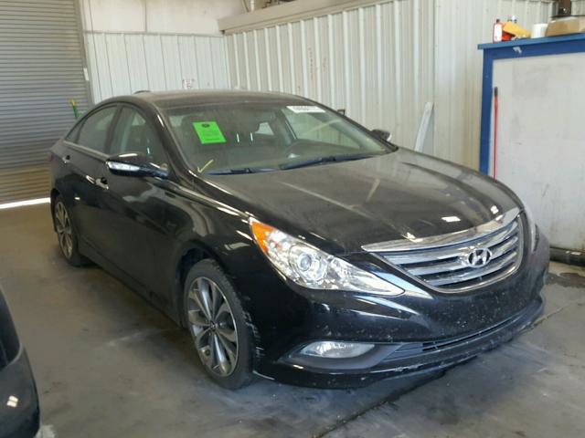 5NPEC4AC5EH944142 - 2014 HYUNDAI SONATA SE BLACK photo 1