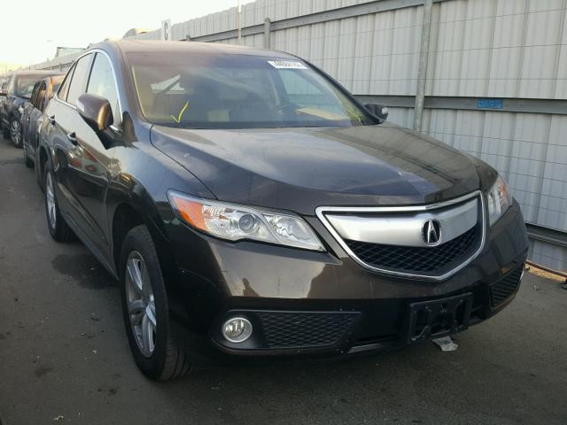 5J8TB4H5XFL014401 - 2015 ACURA RDX TECHNO BLACK photo 1