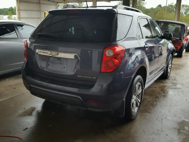 2GNALCEK1E6249792 - 2014 CHEVROLET EQUINOX LT GRAY photo 4