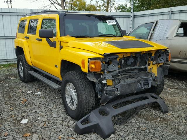 5GTDN136368142337 - 2006 HUMMER H3 YELLOW photo 1