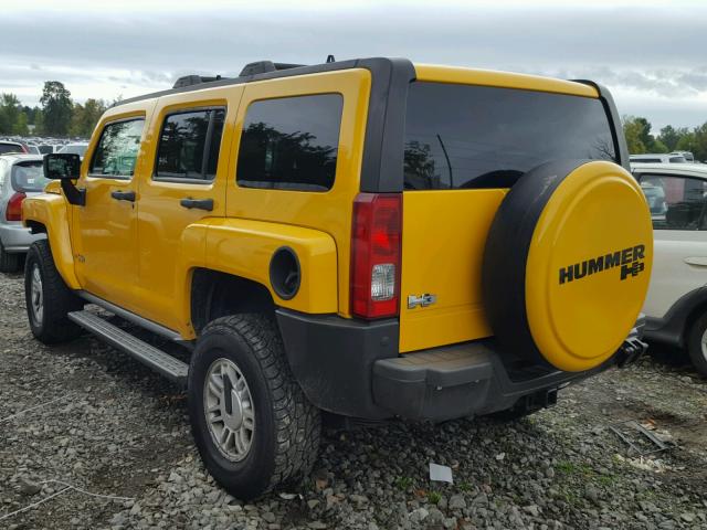 5GTDN136368142337 - 2006 HUMMER H3 YELLOW photo 3