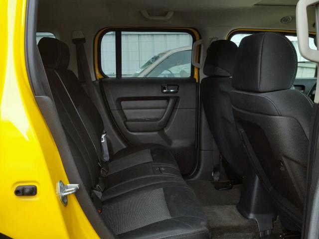 5GTDN136368142337 - 2006 HUMMER H3 YELLOW photo 6