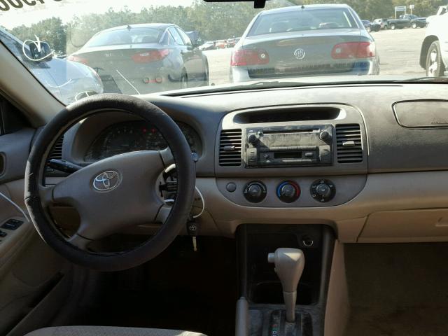 4T1BE32K63U701547 - 2003 TOYOTA CAMRY LE/X BEIGE photo 9