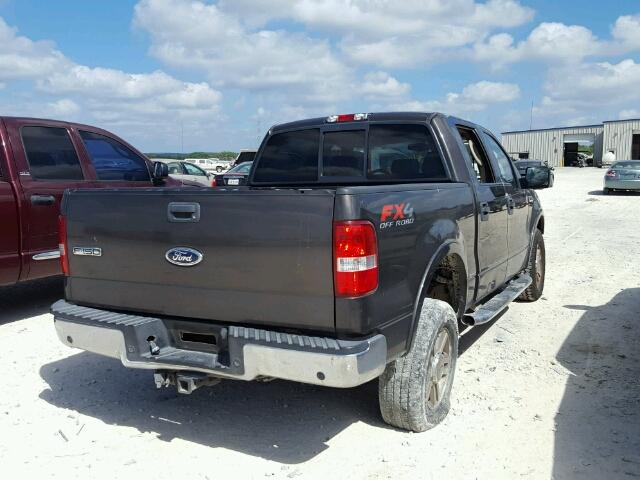 1FTPW14515KD35725 - 2005 FORD F150 SUPER BROWN photo 4