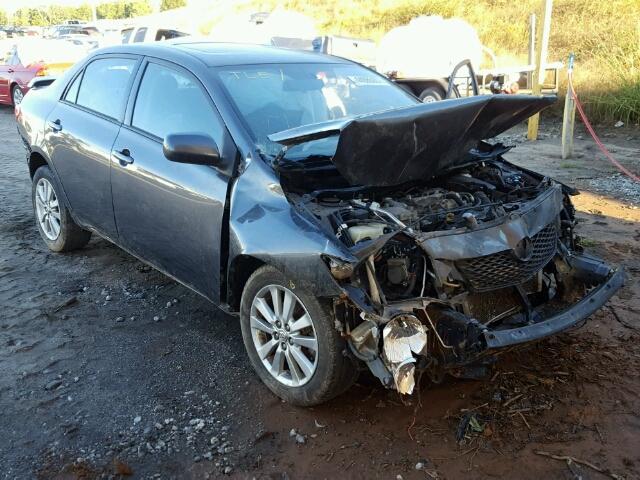 2T1BU4EE6AC443818 - 2010 TOYOTA COROLLA BA GRAY photo 1