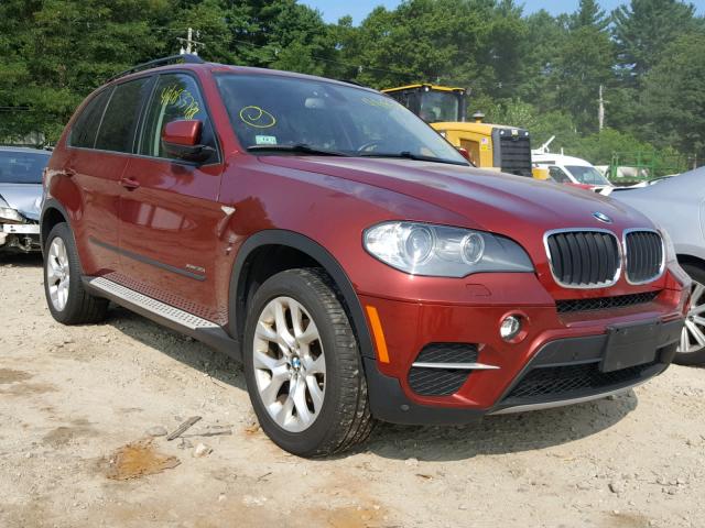 5UXZV4C56BL402676 - 2011 BMW X5 XDRIVE3 RED photo 1