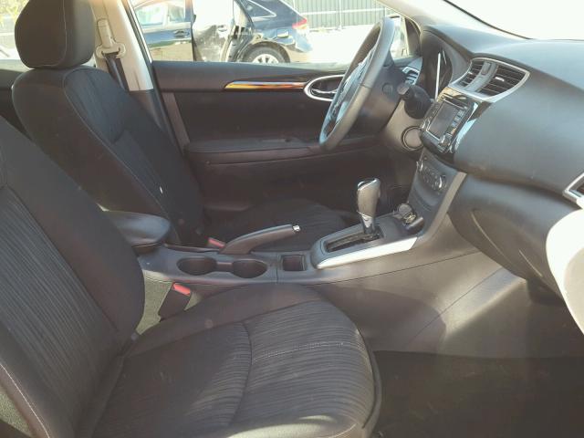 3N1AB7AP0HY263094 - 2017 NISSAN SENTRA WHITE photo 5