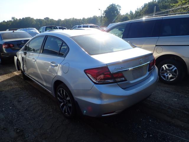 2HGFB2F94FH528152 - 2015 HONDA CIVIC EXL 银色 照片 3