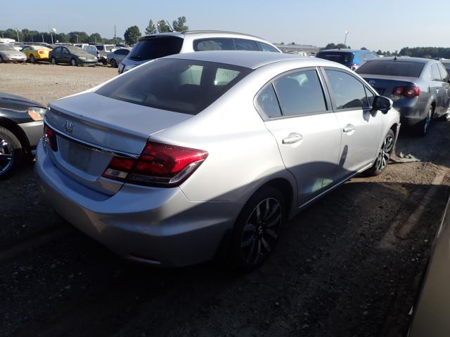 2HGFB2F94FH528152 - 2015 HONDA CIVIC EXL 银色 照片 4
