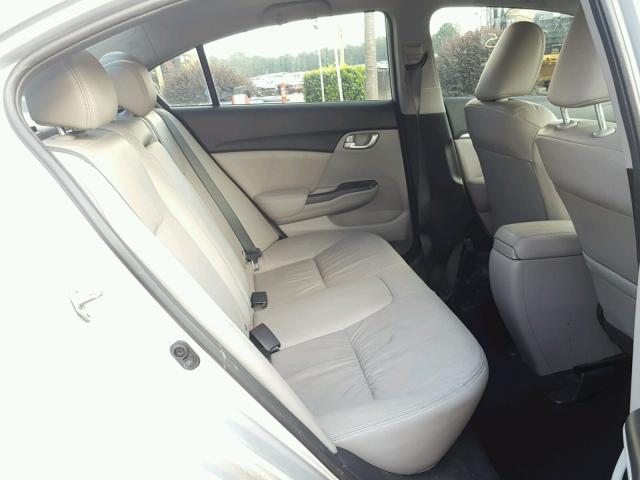 2HGFB2F94FH528152 - 2015 HONDA CIVIC EXL 银色 照片 6