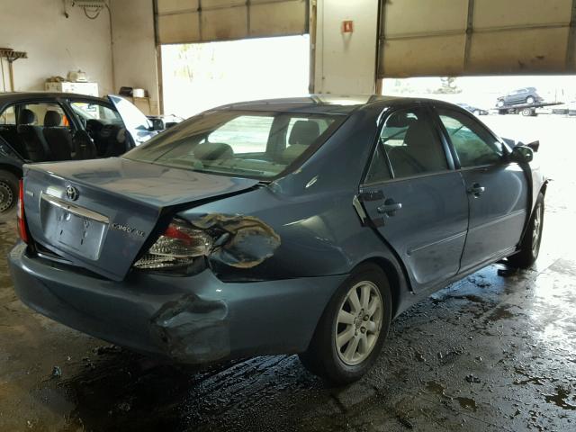 4T1BE30K72U574616 - 2002 TOYOTA CAMRY BLUE photo 4