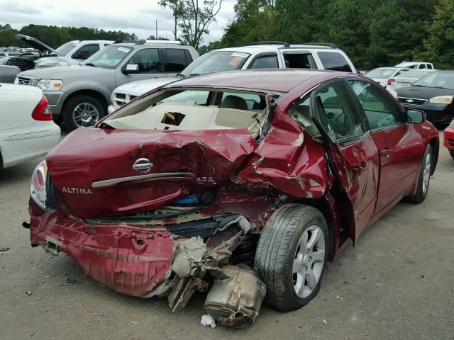 1N4AL21E48C181850 - 2008 NISSAN ALTIMA 2.5 RED photo 4