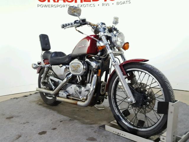 1HD1CGP1XVY209045 - 1997 HARLEY-DAVIDSON XL1200 C MAROON photo 2