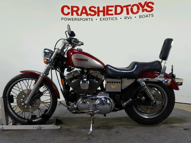 1HD1CGP1XVY209045 - 1997 HARLEY-DAVIDSON XL1200 C MAROON photo 5