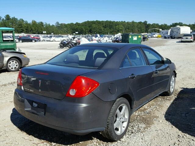 1G2ZF58B174176393 - 2007 PONTIAC G6 GRAY photo 4