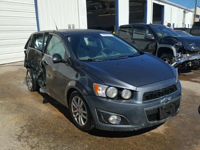 1G1JC6SH6C4180849 - 2012 CHEVROLET SONIC LT GRAY photo 1