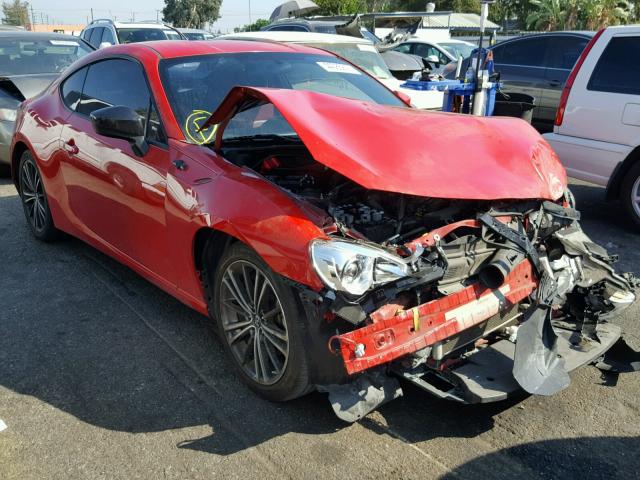 JF1ZNAA11D2706450 - 2013 TOYOTA SCION FR-S წითელი ფოტო 1