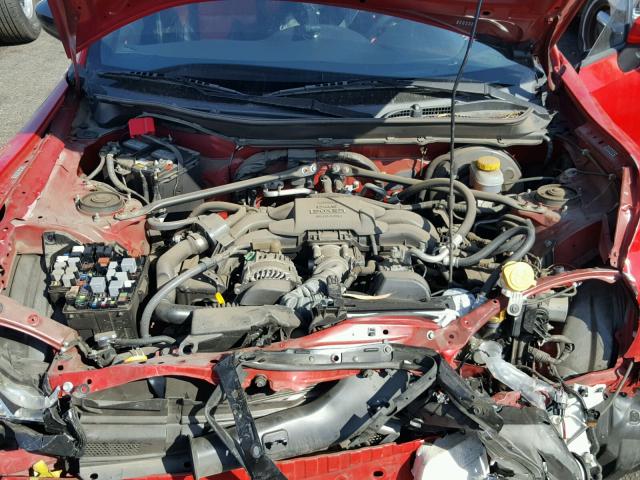 JF1ZNAA11D2706450 - 2013 TOYOTA SCION FR-S წითელი ფოტო 7