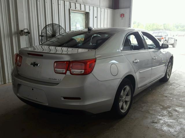 1G11B5SL0FF345398 - 2015 CHEVROLET MALIBU LS ვერცხლისფერი ფოტო 4