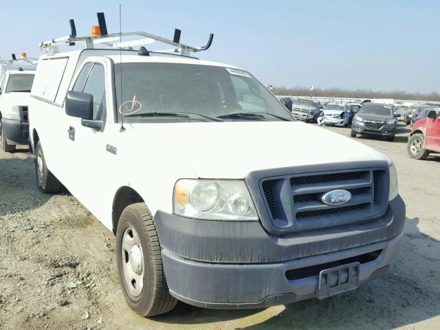 1FTRF12228KB53098 - 2008 FORD F150 WHITE photo 1