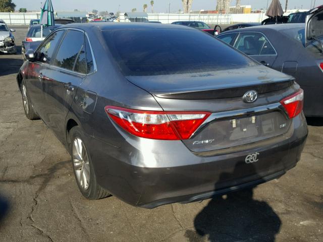 4T1BF1FK8GU551099 - 2016 TOYOTA CAMRY LE CHARCOAL photo 3