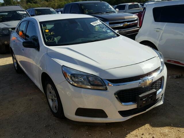 1G11B5SL1EF213538 - 2014 CHEVROLET MALIBU LS WHITE photo 1