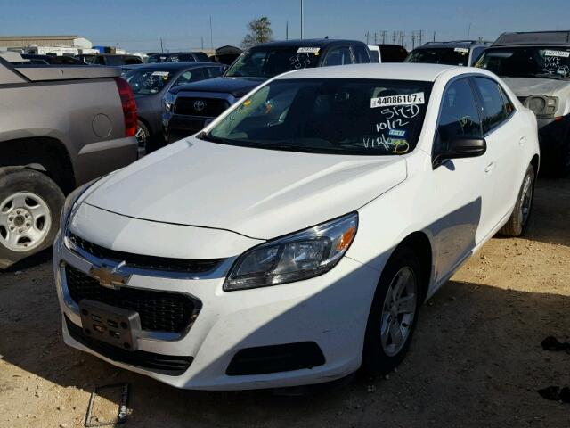 1G11B5SL1EF213538 - 2014 CHEVROLET MALIBU LS WHITE photo 2